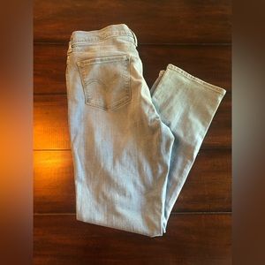 Levi’s classic straight leg jeans